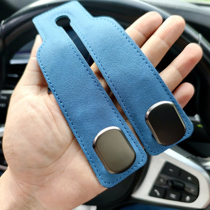 Car Hook Car Seat Back Hook Fur Car Hook Rear Storage Metal Double Hook - image 1