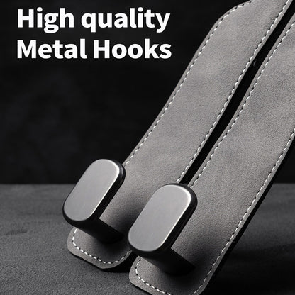 Car hook car seat back storage hook metal suede hook car rear bracket hook - image 4