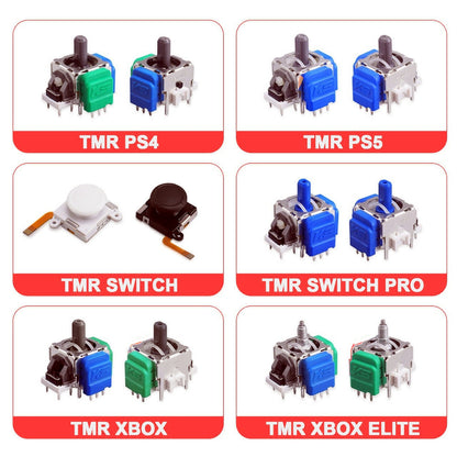 Ps5Tmr Magnetic Resistance Hall Joystick Js13Pro Ps4 Electromagnetic Ic Joystick Xboxone Steering Rod Accessories - image 1