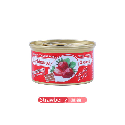 Car Aromatherapy Wood Canned Coffee Flavor Car Fragrance New Car Deodorizing Fiber Air Fresh Agent Foreign Trade Explosions - image 5