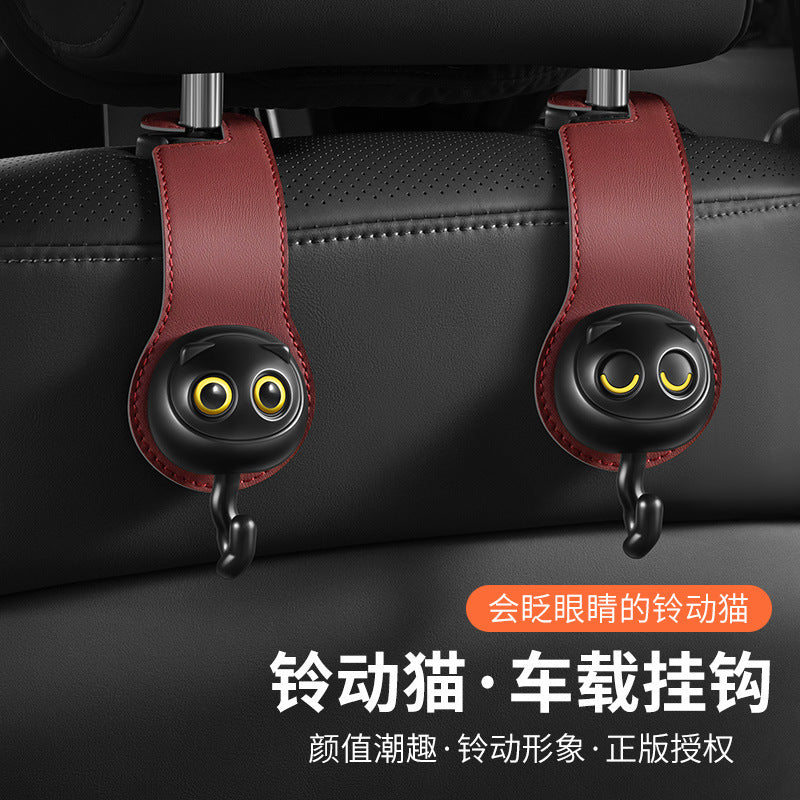 Lingdong Cat Car Hook Car Seat Back Multi-Functional Hidden Rear Seat High-End Gravity Cross-Border Storage - image 3