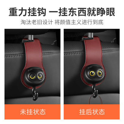 Lingdong Cat Car Hook Car Seat Back Multi-Functional Hidden Rear Seat High-End Gravity Cross-Border Storage - image 4