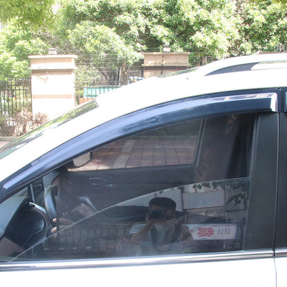 Car sun shield magnet non-automatic telescopic car sun protection heat shield front shield side curtain shading mesh - image 4
