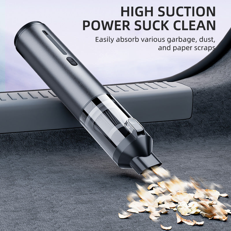 Car vacuum cleaner dust removal large suction inflatable integrated dual-purpose handheld high-power car mini brushless dust blower - image 3