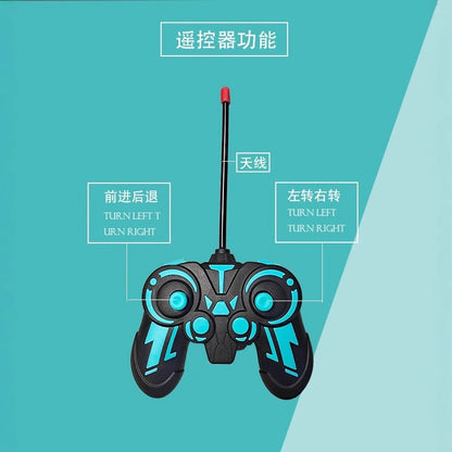 Cross-border explosions children's remote control car tipping bucket stunt car large wireless remote control car rolling rotating toys wholesale - image 3