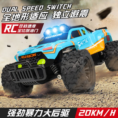 2.4GRC Proportional Throttle Alloy Remote Control Car 1:16 High Speed Big Foot Climbing Off-Road Vehicle Racing Model Toy - image 4