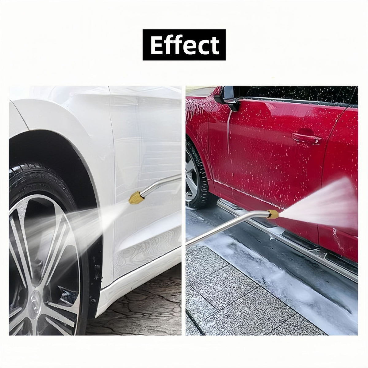 Cross-border high-pressure car wash water gun pa foam pot copper valve core multifunctional stainless steel nozzle car wash aluminum core gun nozzle - image 4