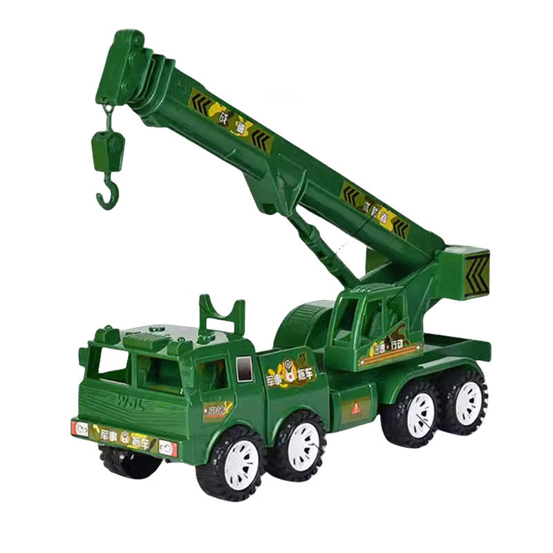 Large Crane Toy Engineering Vehicle Selection for Baby Boys Aged 3-6, New Inertia Crane Model Simulation Crane - image 5