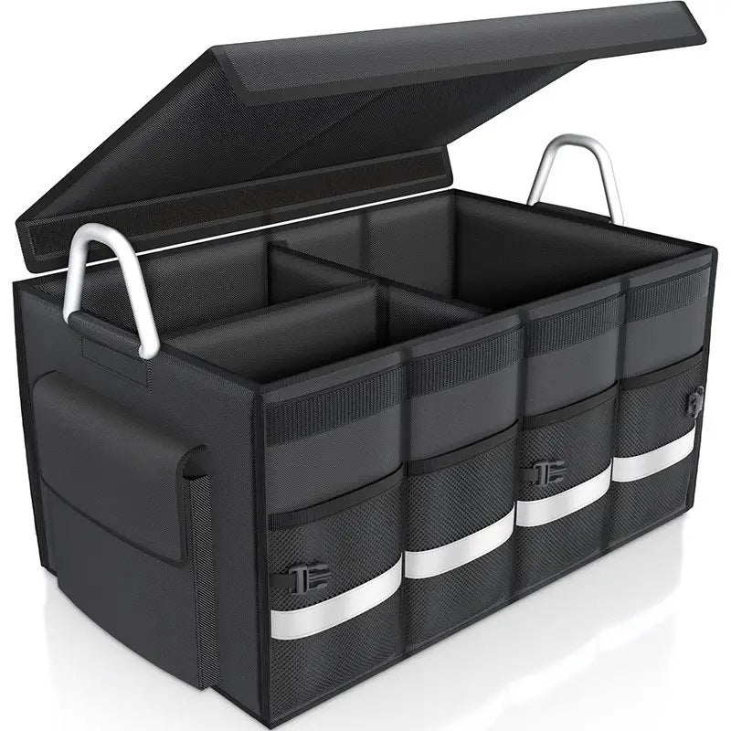 Cross-border New Car Trunk Storage Box Portable Large Capacity Foldable Storage Box Car Storage Box - image 2