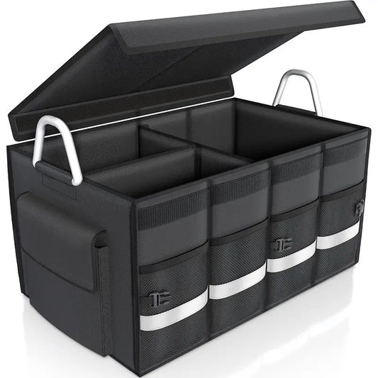 Cross-border New Car Trunk Storage Box Portable Large Capacity Foldable Storage Box Car Storage Box - image 2