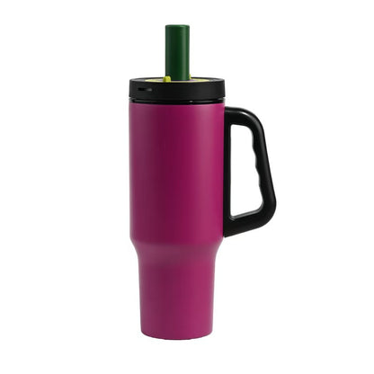 Amazon Insulated Cup with Handle, Giant 316 Stainless Steel Straw Cup, Large Capacity Ice Cup for Car Use, Wholesale - image 5
