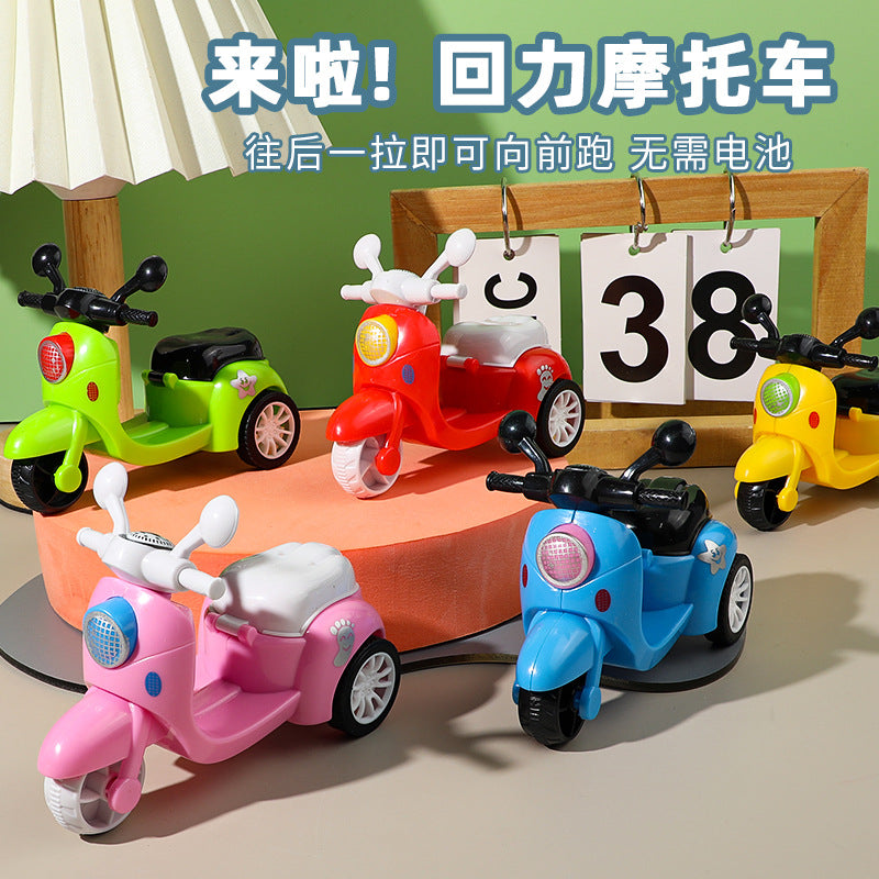 Children's Motorcycle Toys Cartoon Huili Motorcycle Boys and Girls Baby Gifts Kindergarten Stall Toys Wholesale - image 1