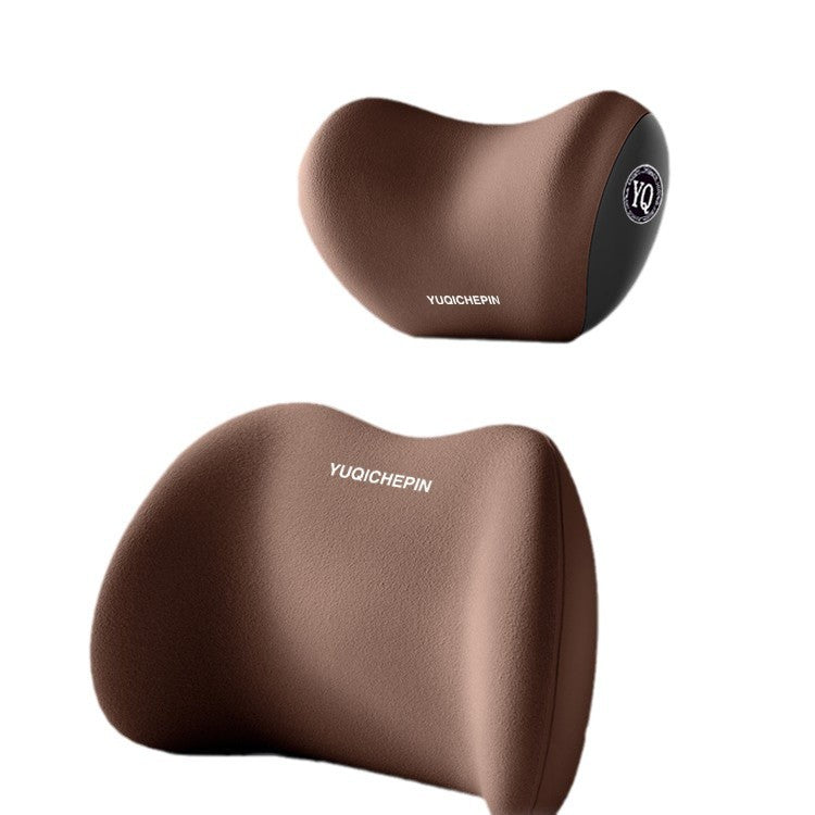 Factory Direct Car Headrest Cervical Neck Pillow Car Pillow Seat Head Pillow Waist Cushion Back Cushion - image 5