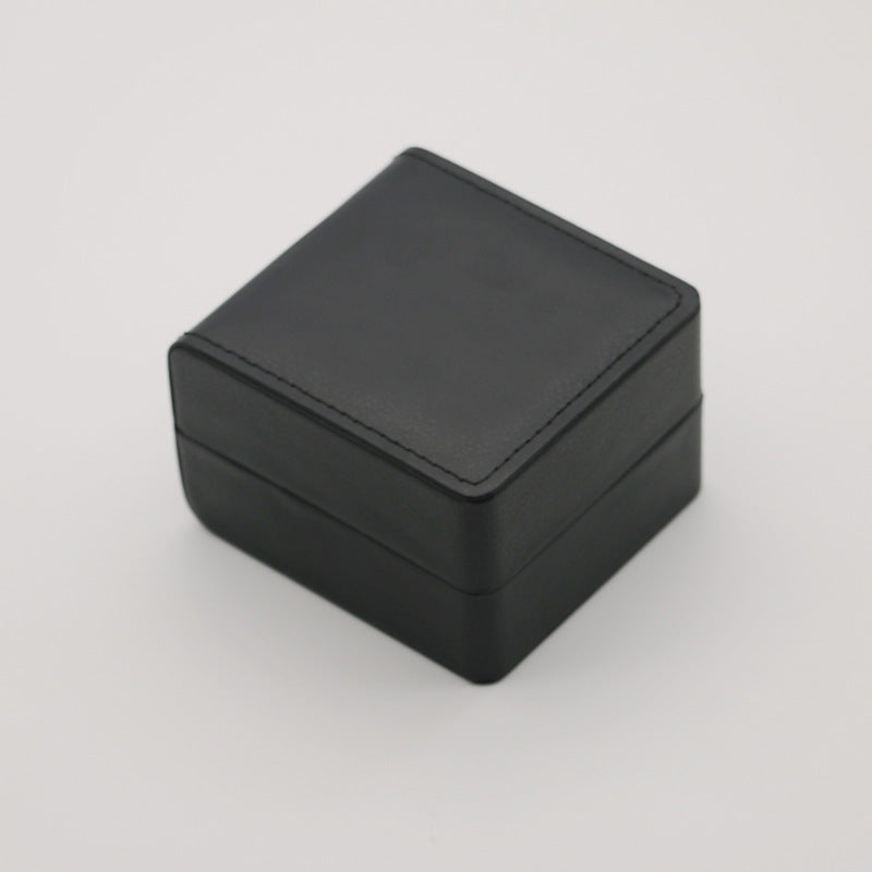 Rounded PU Watch Box Car Line Leather Watch Box Gift Box Flip Watch Jewelry Display Storage Watch Box Packaging - image 2