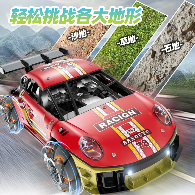 Remote Control Car Drift Remote Control Racing Car Model Children's Toy Car Little Boy Gift Alloy Off-Road sports car - image 2