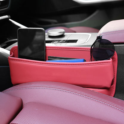 Hot Sale Car Seat Gap Storage Box, Car Gap Organizer, Leather Storage Box, Multifunctional Storage Box - image 1