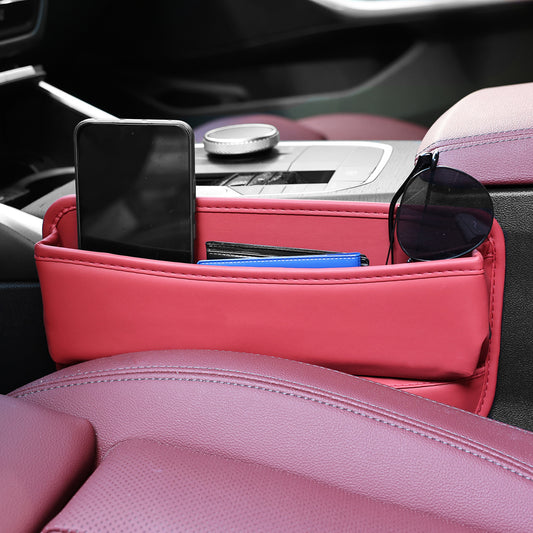 Hot Sale Car Seat Gap Storage Box, Car Gap Organizer, Leather Storage Box, Multifunctional Storage Box - image 1