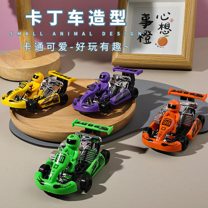 Children's toy car back force kart racing model mini back force car toy stall wholesale supply - image 2