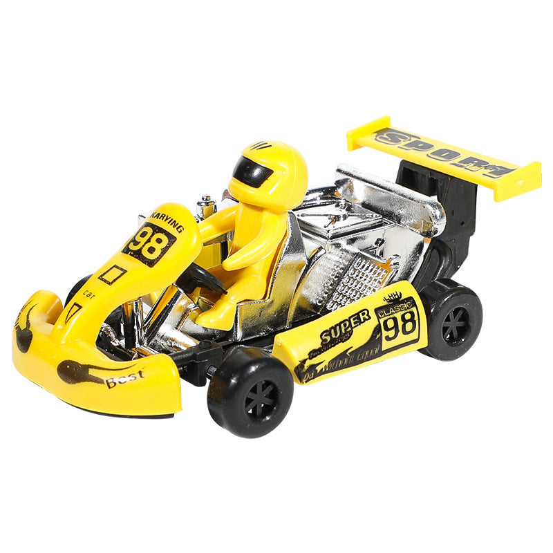 Children's toy car back force kart racing model mini back force car toy stall wholesale supply - image 5
