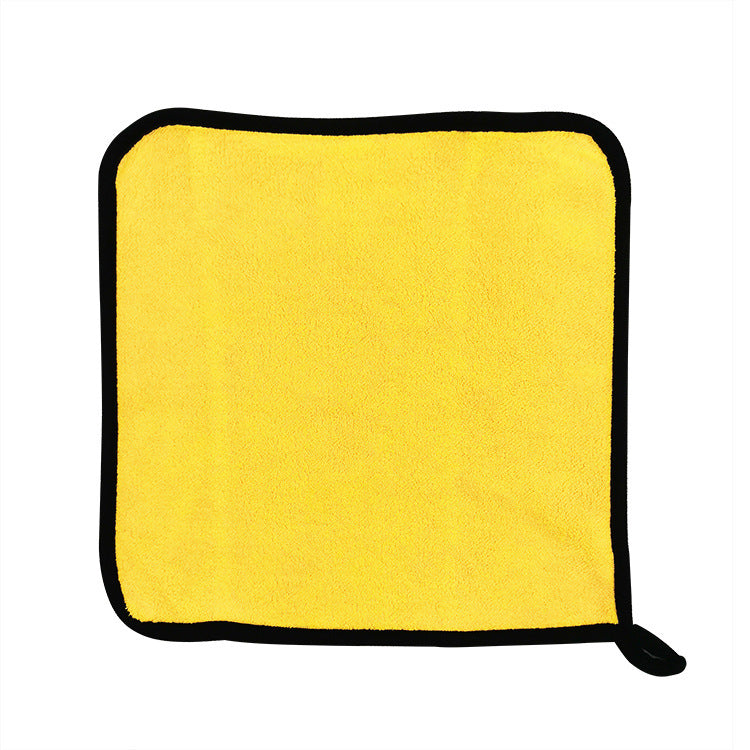 Car wash towel double color factory direct thick absorbent lint free wholesale towel coral fleece clean car towel - image 5