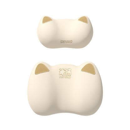 Car House Car Lumbar Headrest Cushion Driving Waist Protection Artifact Seat Lumbar Girls' Main Driving Headrest Lumbar - image 5