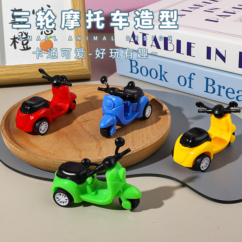 Children's Huili three-wheeled scooter toy car mini motorcycle car Huili electric car stall wholesale - image 2