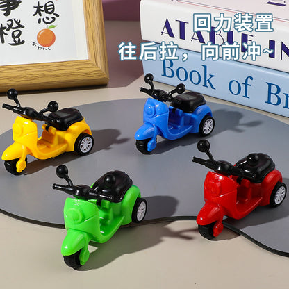Children's Huili three-wheeled scooter toy car mini motorcycle car Huili electric car stall wholesale - image 3