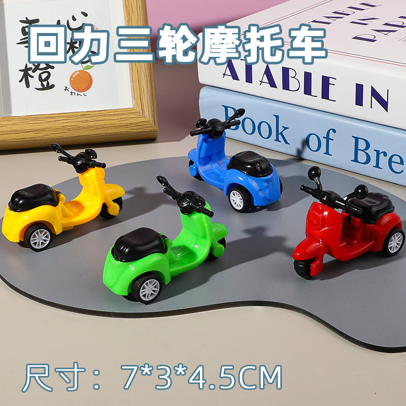 Children's Huili three-wheeled scooter toy car mini motorcycle car Huili electric car stall wholesale - image 4