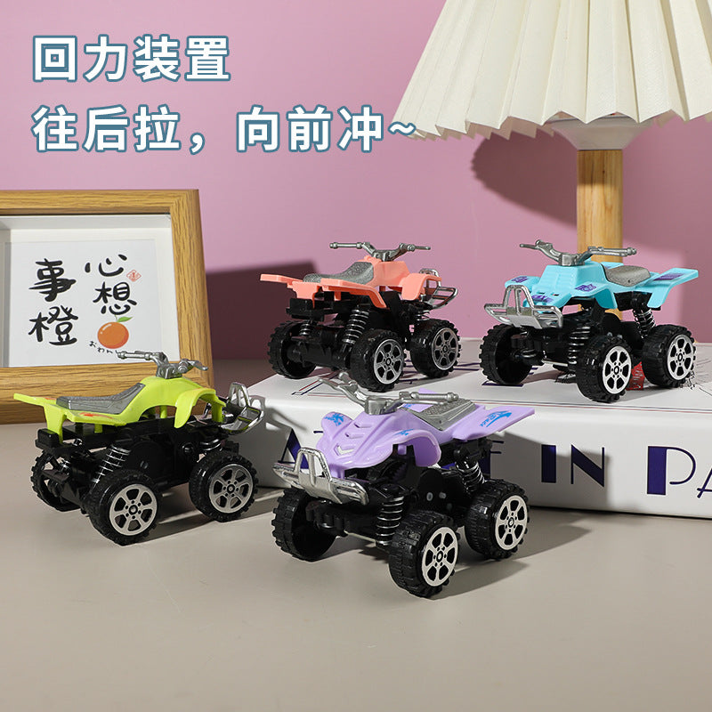 Children's back force beach spring motorcycle toy car mini motorcycle car back force motorcycle stall wholesale - image 3