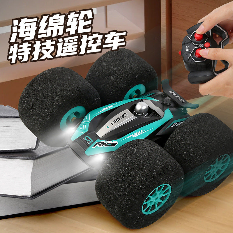 Sponge Wheel Remote Control Car High-Speed Full-Scale Off-Road Vehicle Drift Children's Rechargeable Boy Toy Car Electric - image 1