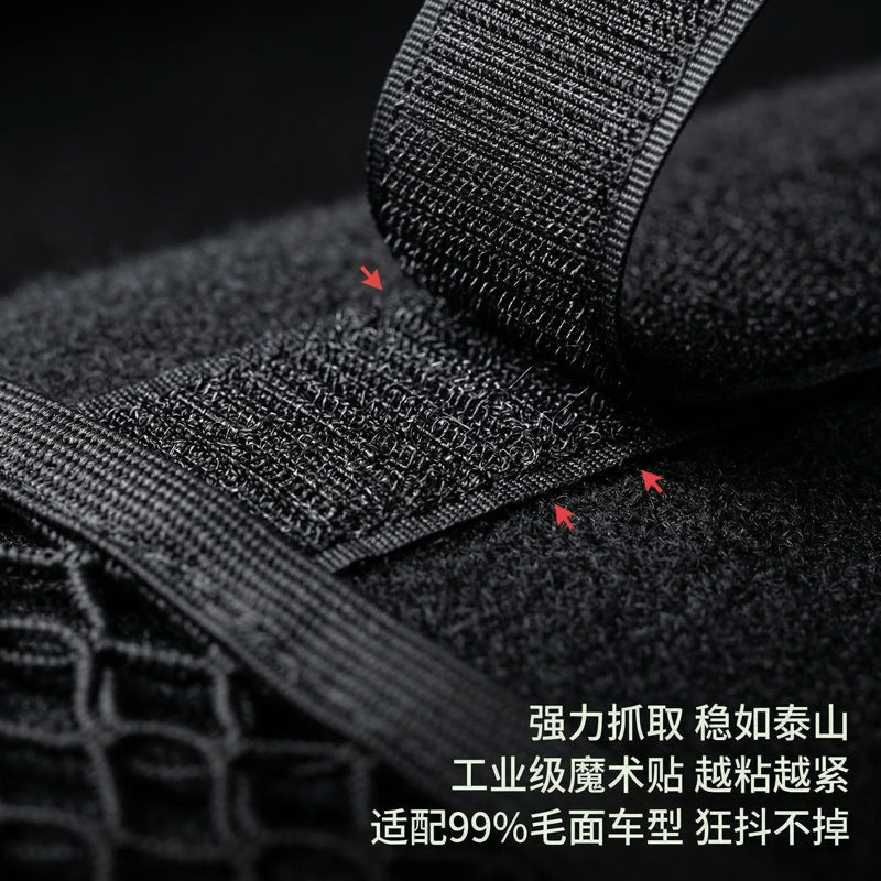 Car Velcro Net Bag Trunk Paste Car Fixed Net Storage Bag Universal Car Storage Bag - image 4
