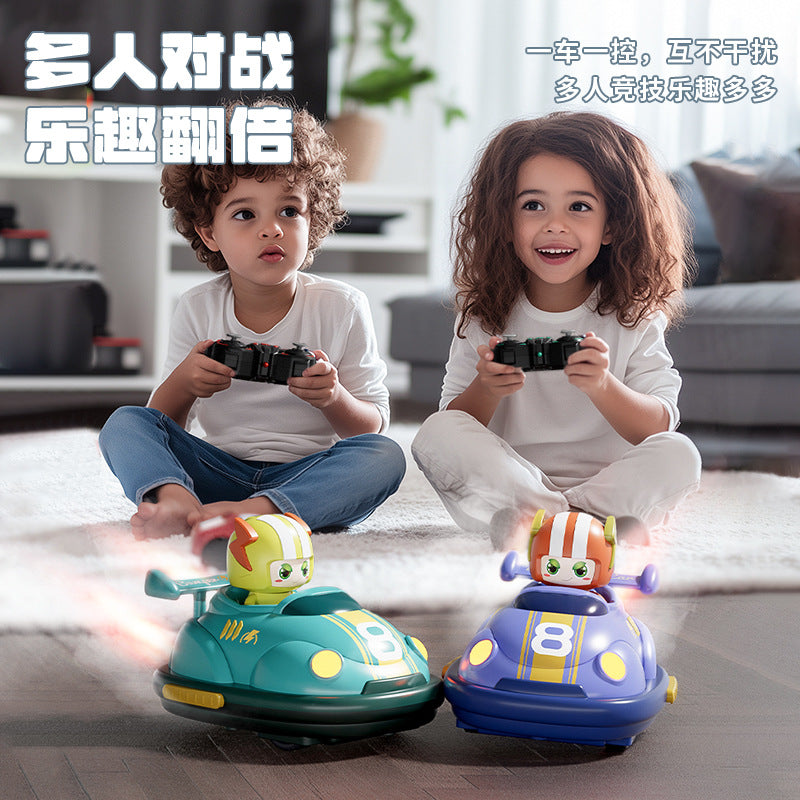 Cross-Border New Product Competitive Battle Catapult Bumper Car Interactive Football Children's Remote Control Car Toy Drift Kart - image 4