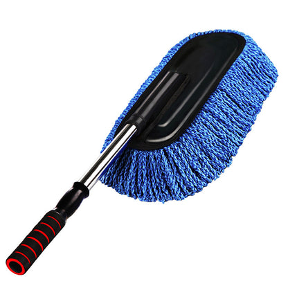 Car Special Wax Mop Car Cleaning Mop Duster Retractable Long Handle Soft Hair Dust Removal Car Washing Mop Brush - image 5