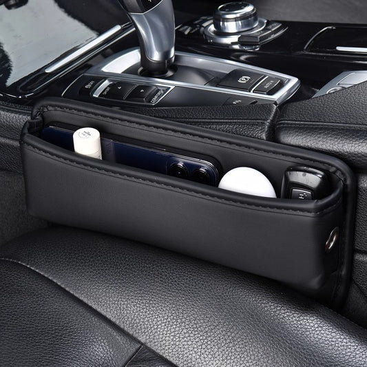 Car Seat Gap Storage Box Multi-Functional Gap Storage Bag Car Waterless Cup Central Control Side Storage Box - image 1