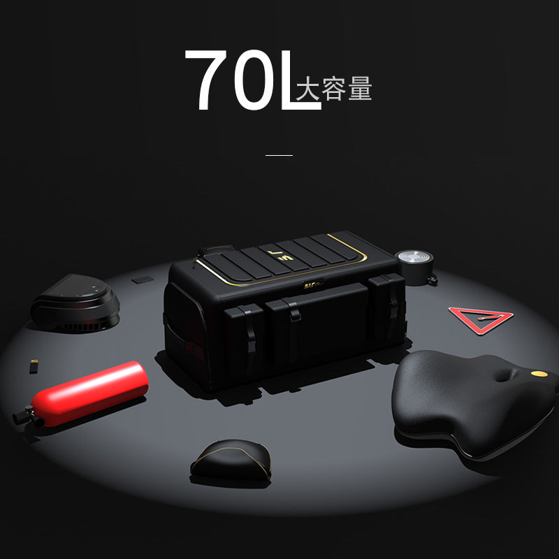 Car trunk storage box car storage box folding storage box tail box storage and finishing car supplies - image 4
