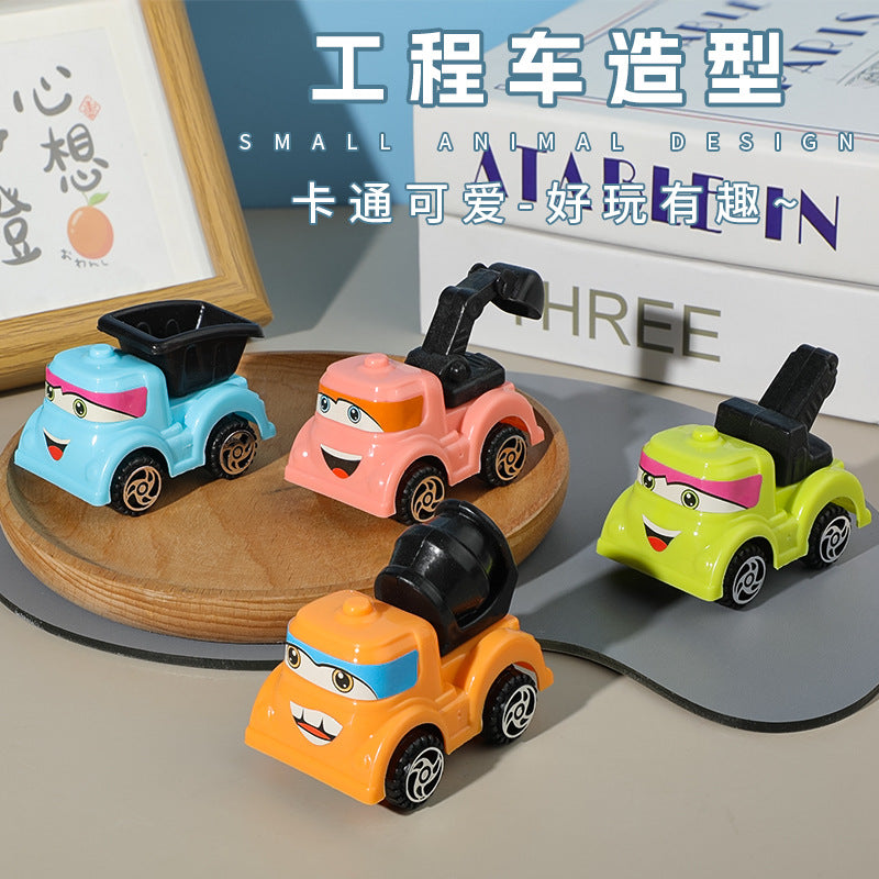 Mini Huili engineering car cartoon engineering car kindergarten baby children small gift small toy stall wholesale - image 2