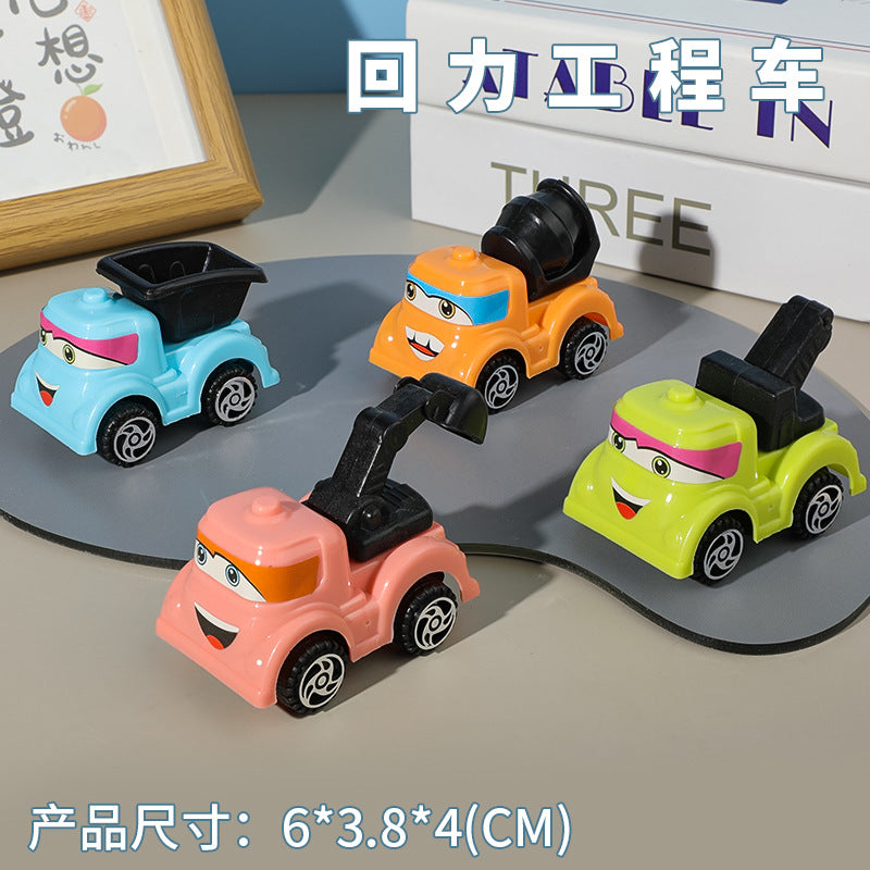Mini Huili engineering car cartoon engineering car kindergarten baby children small gift small toy stall wholesale - image 3