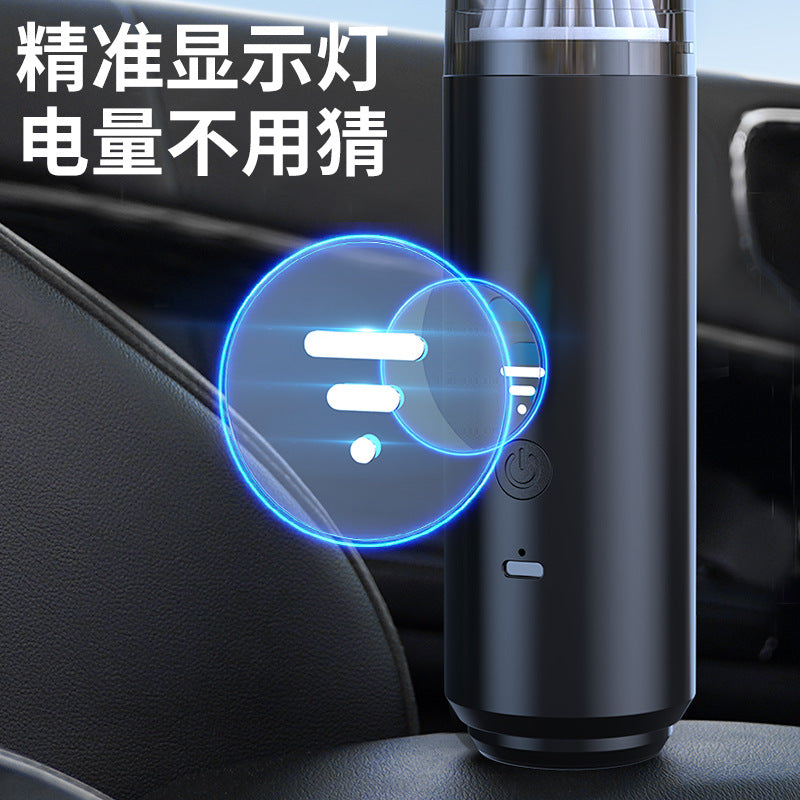Portable Wireless Cleaning High-Power Dust Collector, Wet and Dry Dual-Use, Car and Home Mini Quiet Car Vacuum Cleaner - image 2