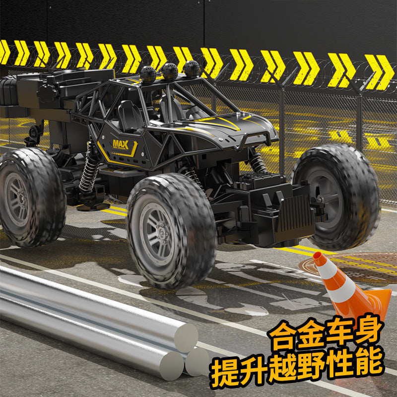 Alloy Remote Control Car Off-Road Vehicle Four-Wheel Drive High-Speed Remote Drift Racing Car Eight-Wheel Climbing Car Children's Boy Toy - image 2