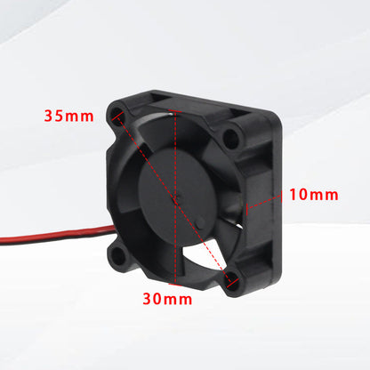 3010 beauty instrument hydraulic bearing USB cooling fan 3D printer 5/12V aroma diffuser car navigator - image 3