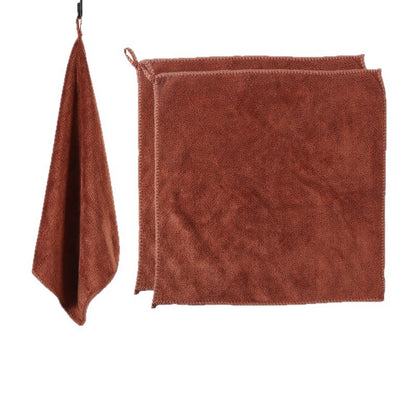 Cleaning Special Towel Absorbent Dish Cloth Thickened Dish Cloth Not Easy to Lose Hair Housekeeping Household Cleaning Car Washing Glass Cleaning - image 5