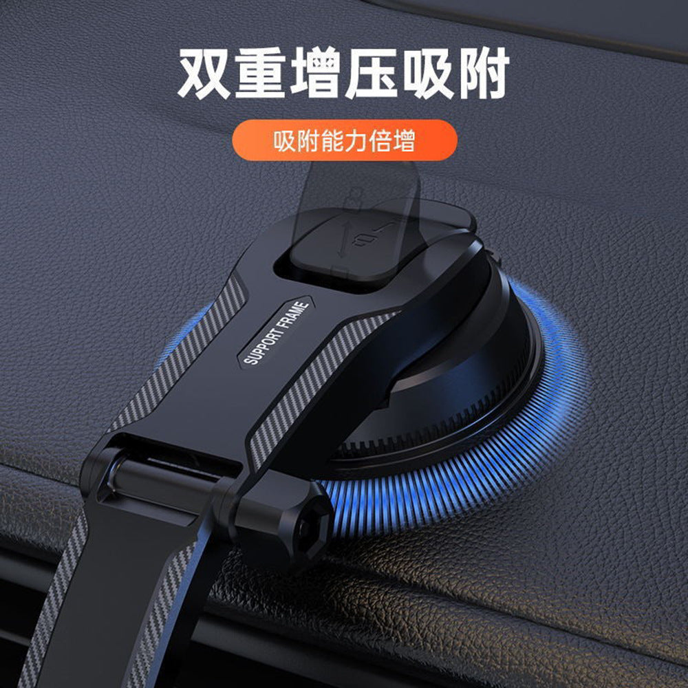Cross-Border Abs Car Phone Holder Waterfall Suction Cup Navigation Stand Car Air Vent Phone Support Stand - image 4