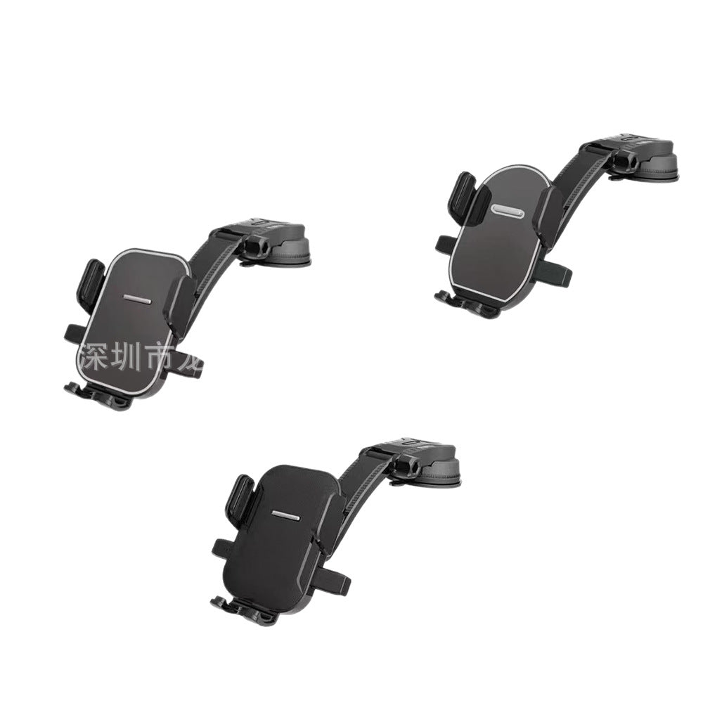 Cross-Border Abs Car Phone Holder Waterfall Suction Cup Navigation Stand Car Air Vent Phone Support Stand - image 5