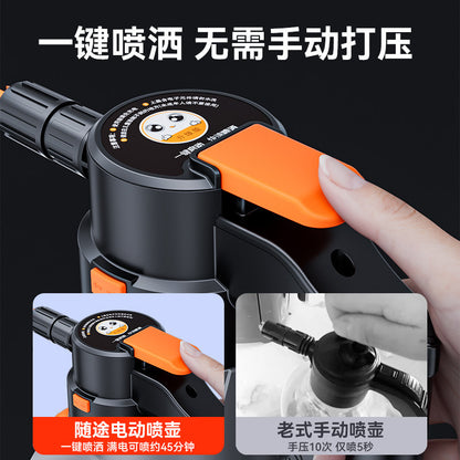 Electric Car Wash Foam Sprayer, Household Car Wash Liquid Foaming Tool, High-Pressure Pa Sprayer, Complete Set with Pressure Boosting - image 2