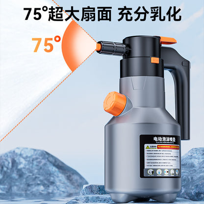 Electric Car Wash Foam Sprayer, Household Car Wash Liquid Foaming Tool, High-Pressure Pa Sprayer, Complete Set with Pressure Boosting - image 3