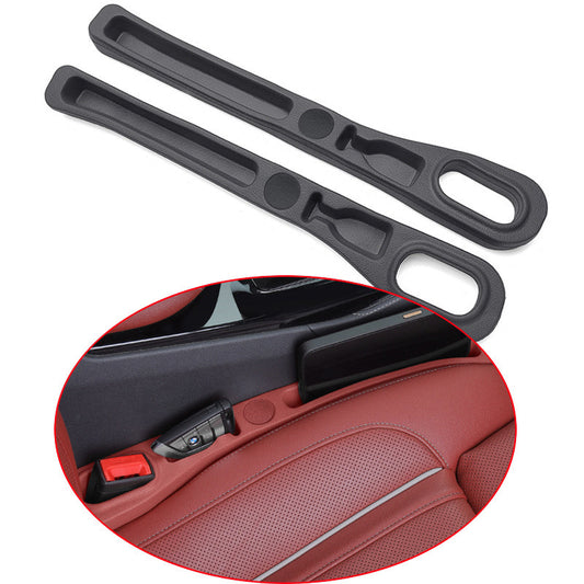 Cross-border new explosive car seat leak-proof stopper seat storage box car seat gap stopper soft seat seam - image 1