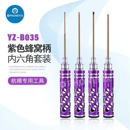UAV model disassembly screwdriver screwdriver head RC remote control model vehicle aviation multi-function maintenance tool suit - image 1
