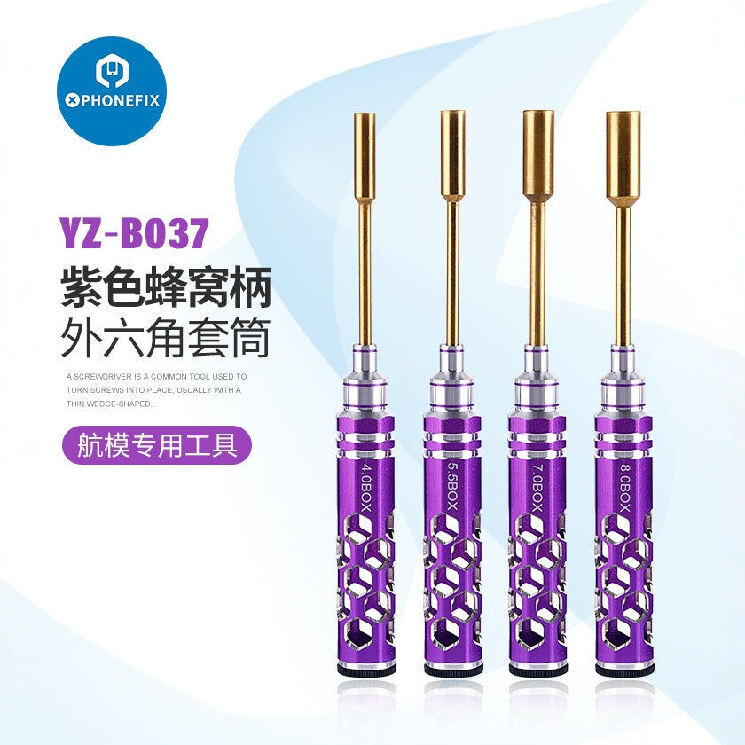 UAV model disassembly screwdriver screwdriver head RC remote control model vehicle aviation multi-function maintenance tool suit - image 3