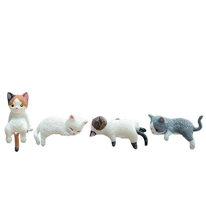 Central control screen car lying down doll car accessories rearview mirror computer monitor decoration cat car accessories - image 5