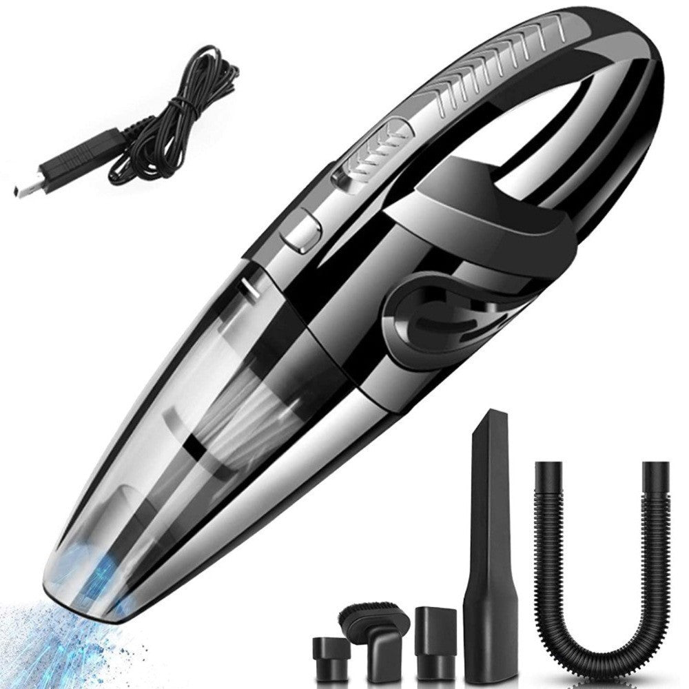Car vacuum cleaner home pet cat hair cleaner wireless multifunctional car vacuum cleaner high-power wet and dry - image 2